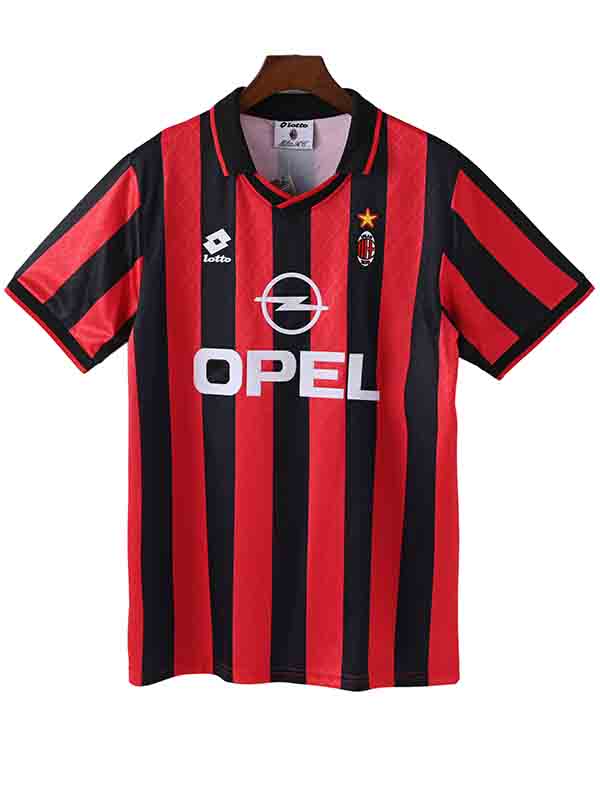AC Milan home jersey mens retro shirt 1995-1996